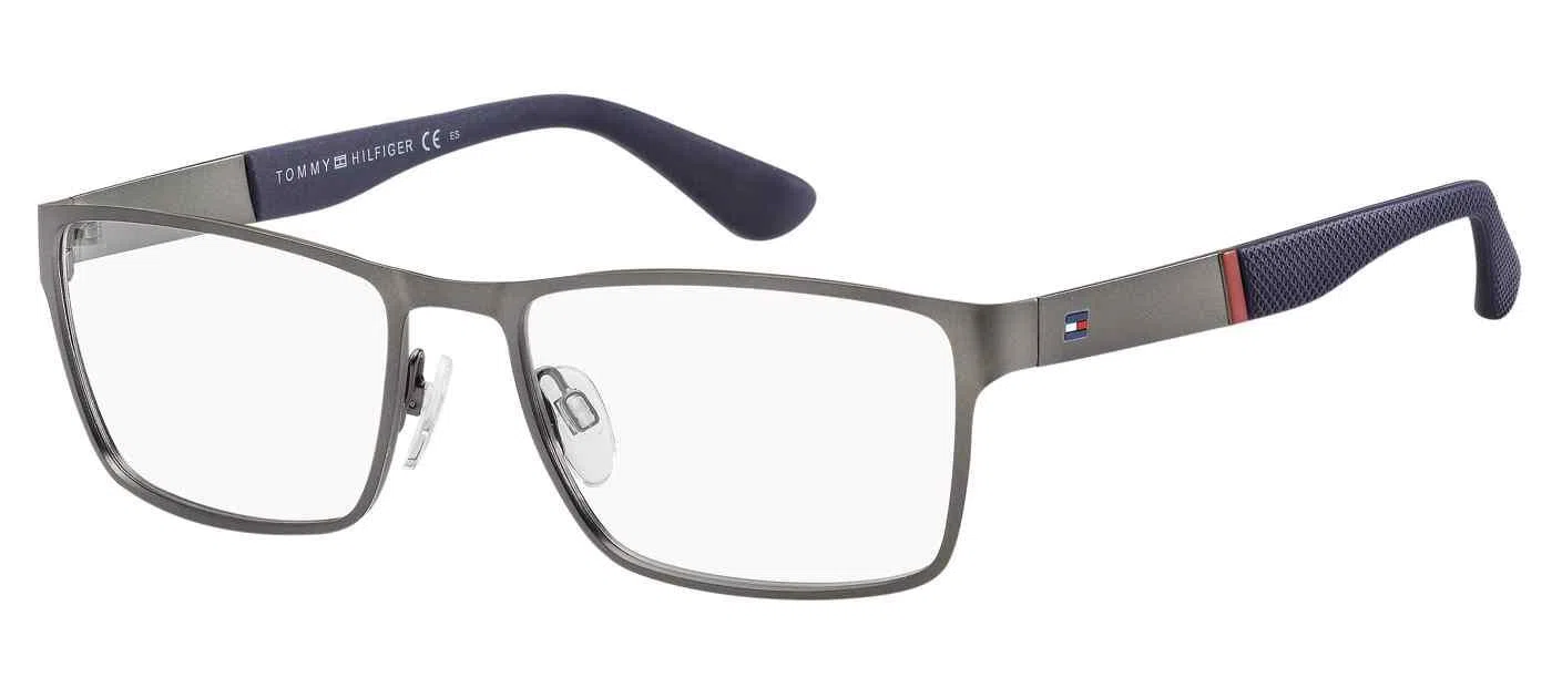 Tommy Hilfiger Th1543 Eyeglasses - MATTE RUTHENIUM - view 5